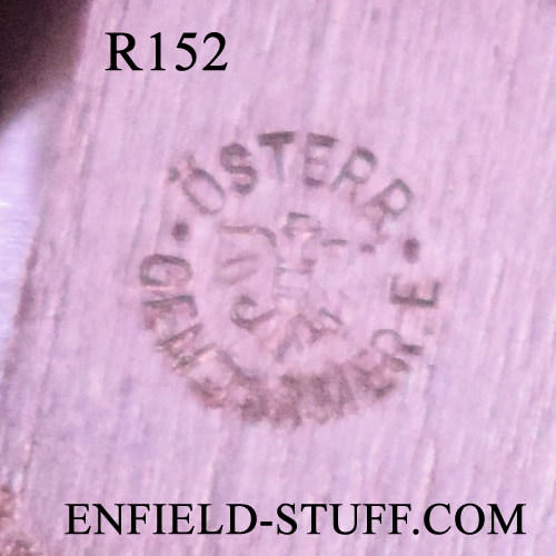 Lee-Enfield rifle unit markings - Austria
