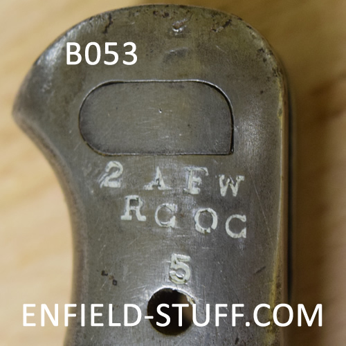 Lee-Enfield rifle unit markings - Canada