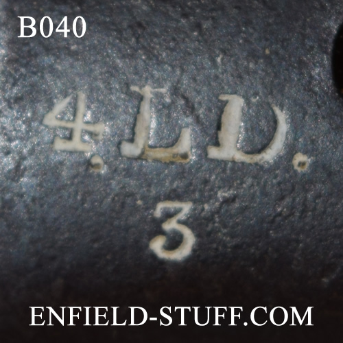Lee-Enfield rifle unit markings - England