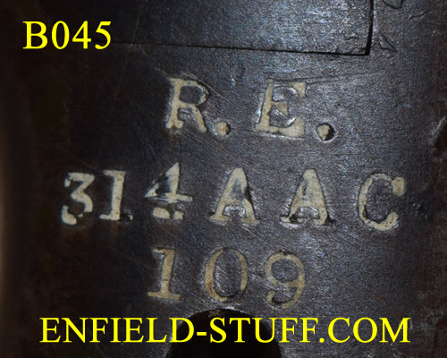 Lee-Enfield rifle unit markings - England