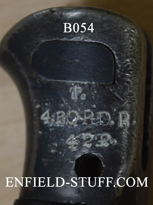 Lee-Enfield rifle unit markings - England
