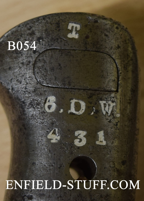 Lee-Enfield rifle unit markings - England
