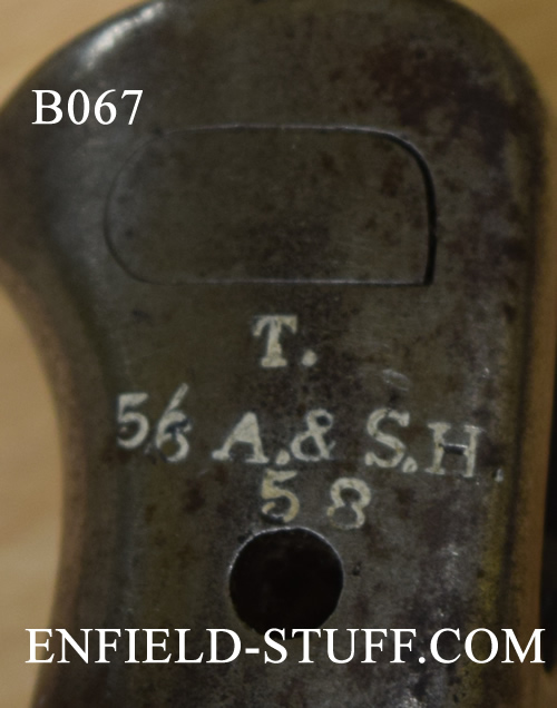 Lee-Enfield rifle unit markings - England