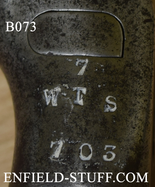 Lee-Enfield rifle unit markings - England