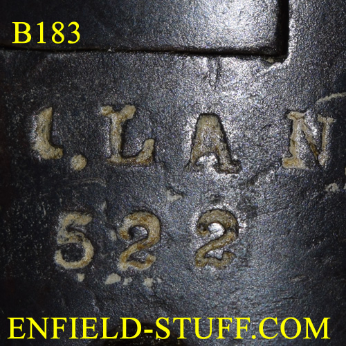 Lee-Enfield rifle unit markings - England