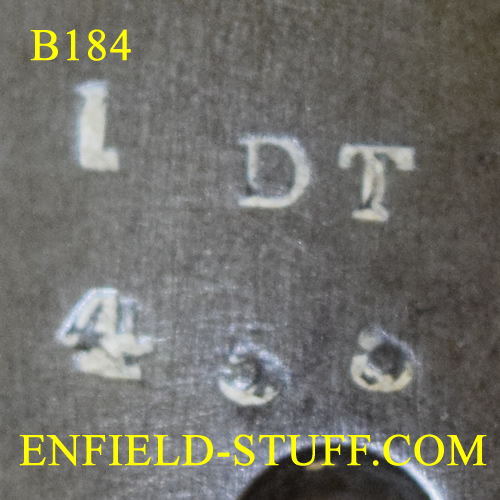 Lee-Enfield rifle unit markings - England