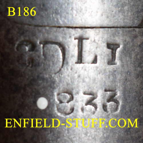 Lee-Enfield rifle unit markings - England