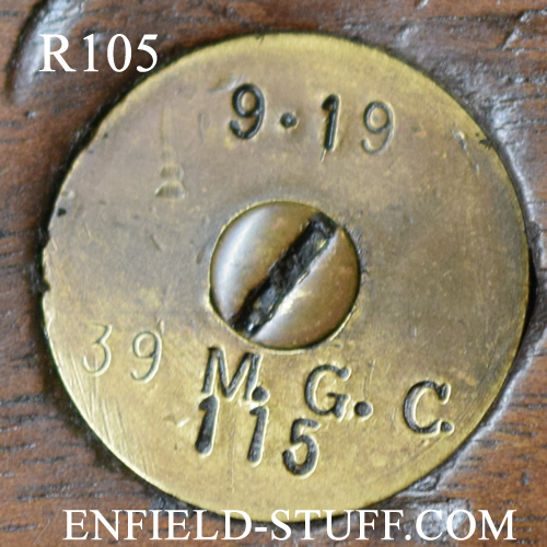 Lee-Enfield rifle unit markings - England