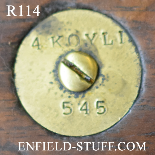 Lee-Enfield rifle unit markings - England