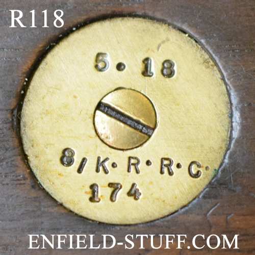 Lee-Enfield rifle unit markings - England