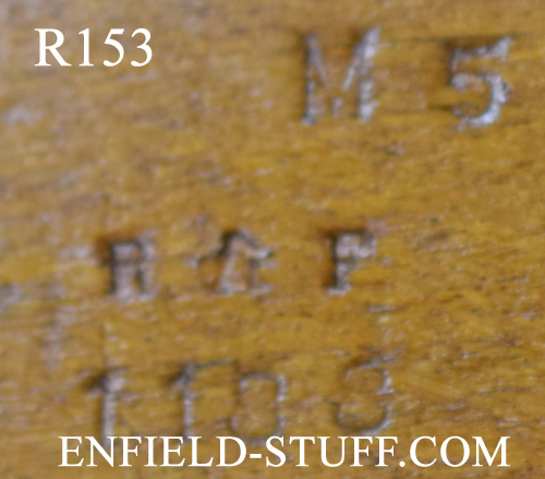 Lee-Enfield rifle unit markings - England
