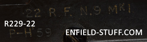 Lee-Enfield rifle unit markings - England