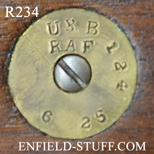 Lee-Enfield rifle unit markings - England