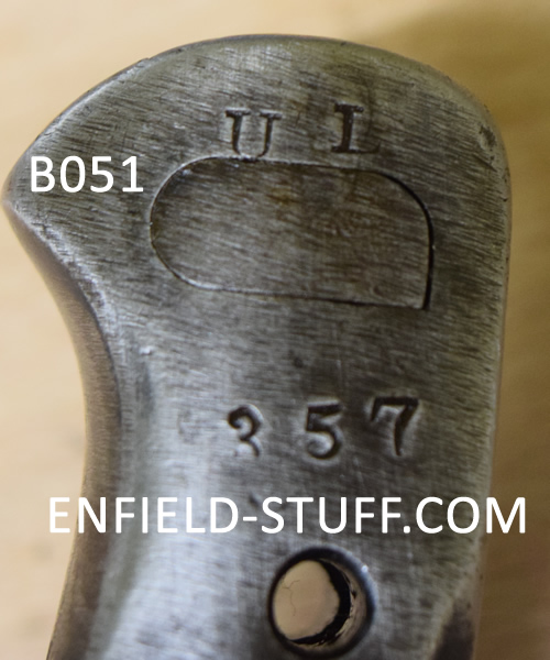 Lee-Enfield rifle unit markings - INDIA