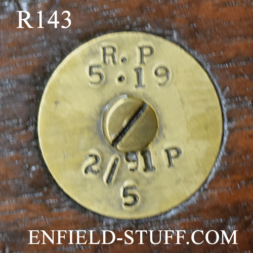 Lee-Enfield rifle unit markings - INDIA