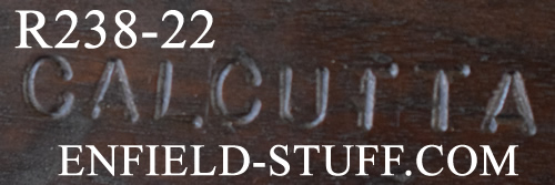 Lee-Enfield rifle unit markings - INDIA