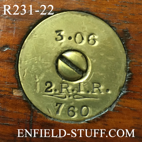 Lee-Enfield rifle unit markings - Ireland