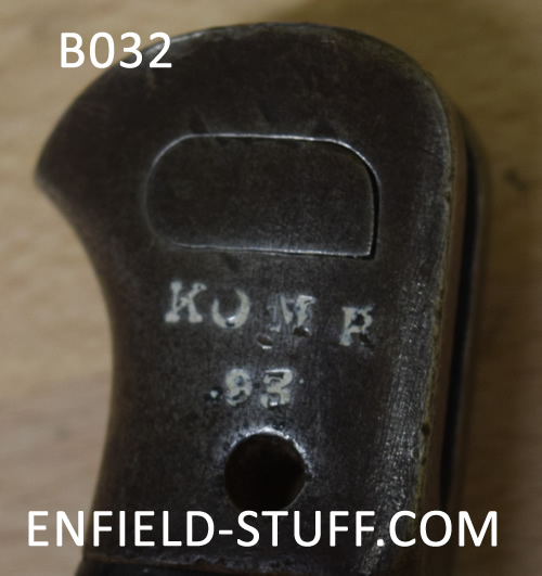Lee-Enfield rifle unit markings - Malta