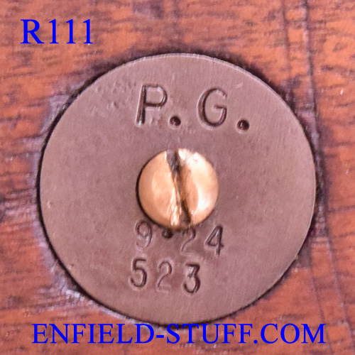 Lee-Enfield rifle unit markings - Palestine