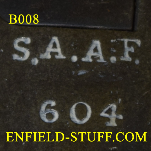 Lee-Enfield rifle unit markings - South Africa