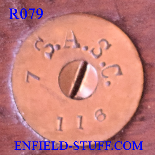 Lee-Enfield rifle unit markings - South Africa