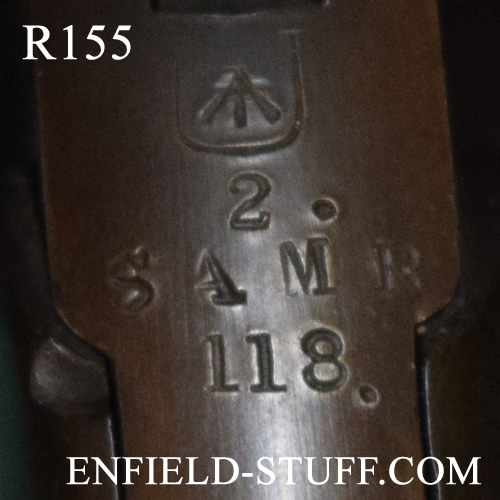 Lee-Enfield rifle unit markings - South Africa